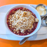 Fruit crumble