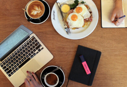 Morning Coffee flatlay